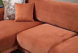 Canapea coltar Trendy Chl-3R Scortisoara (Oranj) Stanga