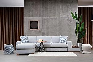 Canapea coltar Trendy Loop 14 Gri deschis