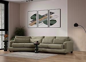 Canapea Trendy River 4 Stanga Verde