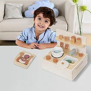Set de bucatarie pentru papusi Tooky Toy TJ754