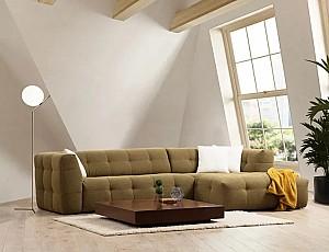 Canapea coltar Trendy Cady 3 Kaki (Verde) Dreapta