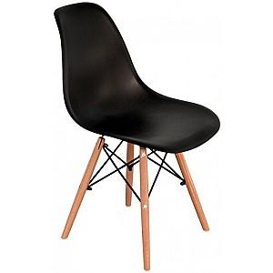 Set de masa si scaune Evelin DT 404-1 + 3 scaune LC-021 Black