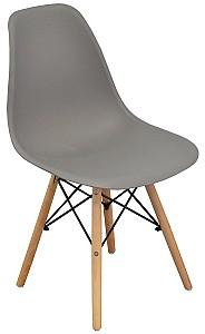 Set de masa si scaune Evelin DT 431-1R Wo + 4 scaune LC-021 Grey(Gri)