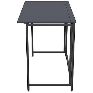Masa de birou Art Metal Furniture Fold Negru/Antracit (Gri)