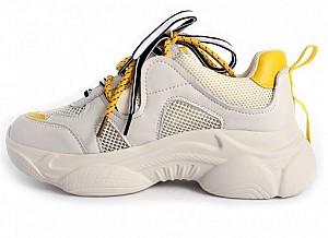 Adidasi femei NL  3167 Beige-yellow