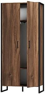 Dulap ML Mobila Loft OP 654 (860) Negru / Stejar Baroc Ristreto