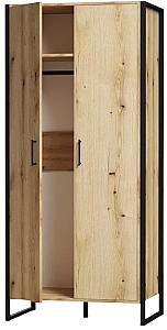 Dulap ML Mobila Loft OP 655 (860) Negru / Stejar Ewok