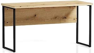 Masa de birou ML Mobila Loft OP 162 (1400) Negru / Stejar Ewok