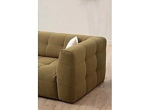 Canapea coltar Trendy Cady 3 Stanga Kaki (Verde)