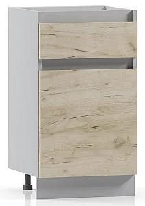 Set mobila bucatarie ML Mobila Monterrey Nr.2 2.55 m Gri / Stejar Kraft Gri