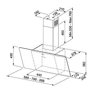 Hota Franke  FPJ 615 V BK/SS