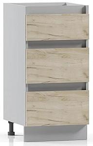 Set mobila bucatarie ML Mobila Monterrey Nr.1 3.45 m Gri / Stejar Kraft Gri