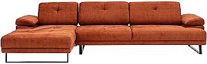 Canapea coltar Trendy Mustang Large Left Oranj