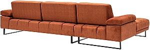 Canapea coltar Trendy Mustang Large Left Oranj