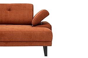 Canapea coltar Trendy Mustang Large Left Oranj
