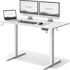 Masa gaming SENSE7 Nojo 120x60 White