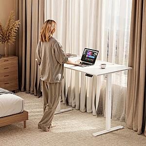 Masa gaming SENSE7 Nojo 120x60 White