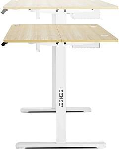 Masa gaming SENSE7 Nojo 140x70 White Pine