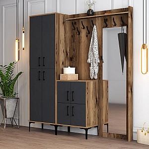 Antreu Trendy Berlin ABC Nuc (Maro)/Antracit (Gri)