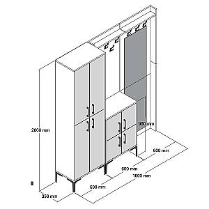 Antreu Trendy Berlin ABC Nuc (Maro)/Crem (Bej)
