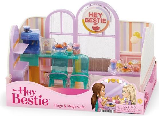 Set de jucarii Battat Hey Bestie Hugs & Mugs Cafe (HB75004Z)