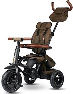 Tricicleta copii QPlay Rito Deluxe Brown