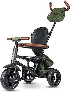 Tricicleta copii QPlay Rito Deluxe Olive Green
