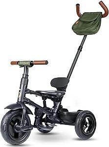 Tricicleta copii QPlay Rito Deluxe Olive Green