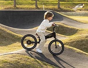 Bicicleta copii QPlay Motor 3in1 16 Black