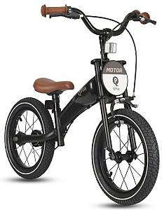 Bicicleta copii QPlay Motor 3in1 14 Black