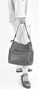 Geanta femei CCS 17425 Gray