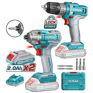 Set de scule electrice Total TOSLI230708