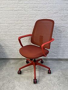 Fotoliu de birou ART Como-DHX2 Rosu