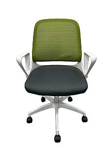 Fotoliu de birou ARO Smart Point white, olive