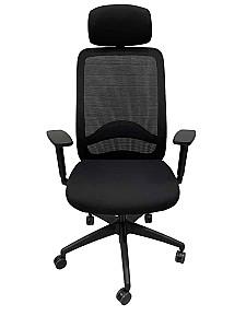 Fotoliu de birou ARO Carot-E HB Black