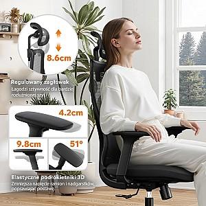 Fotoliu de birou SENSE7 Moyo Black