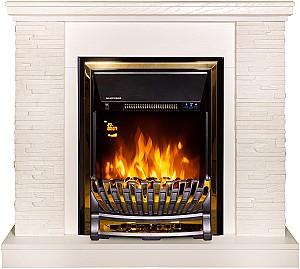 Semineu electric ArtFlame Rock Ivory & Meridian