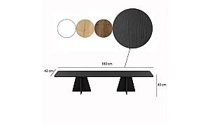 Masuta de cafea, reviste Trendy Ciuperca Negru