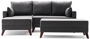 Canapea coltar Trendy Bella Mini Stanga Antracit (Gri)