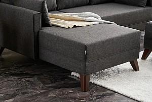 Canapea coltar Trendy Bella Mini Stanga Antracit (Gri)