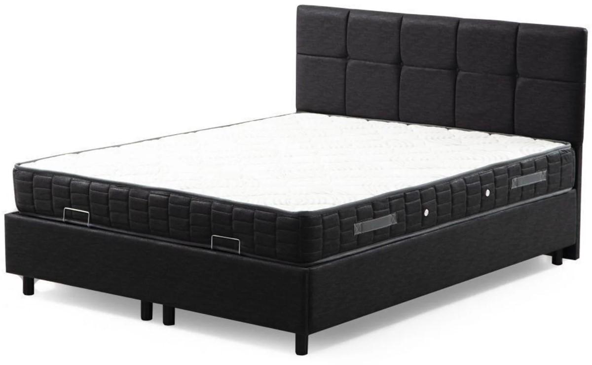 Pat Trendy Set Vitalia 90x190 Antracit (Gri) (Cu saltea)