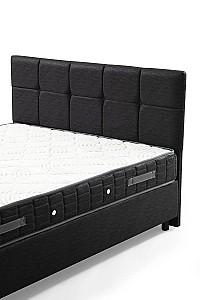 Pat Trendy Set Vitalia 90x190 Antracit (Gri) (Cu saltea)