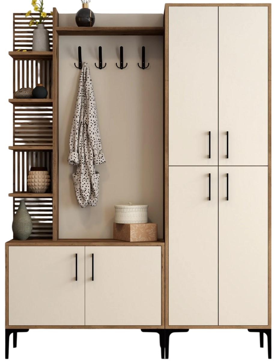 Antreu Trendy Viyana Da Nuc (Maro)/Crem (Bej)