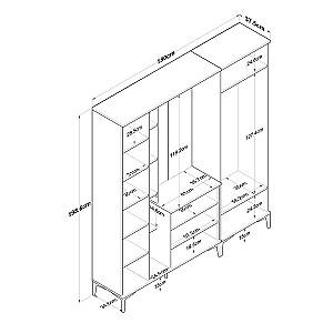 Antreu Trendy EA129 2797 Nuc (Maro)/Alb