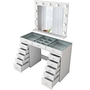 Masa de machiaj Trendy BJ118 2789 Alb