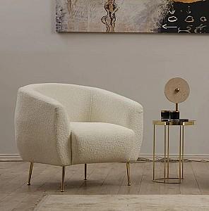 Fotoliu Trendy Eses Crem Bouclette (Bej)