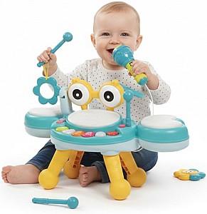 Jucarie muzicala New World Crab Blue 6233