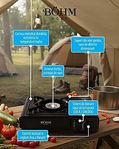 Plita de masa Bohm BG-K-001