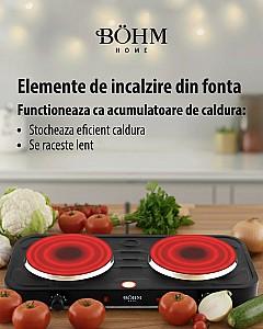 Plita de masa Bohm BE-H-004L-B