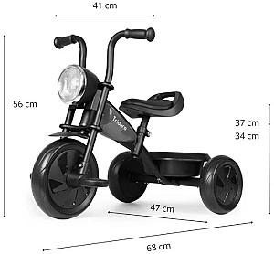 Tricicleta copii QPlay Triduro Black